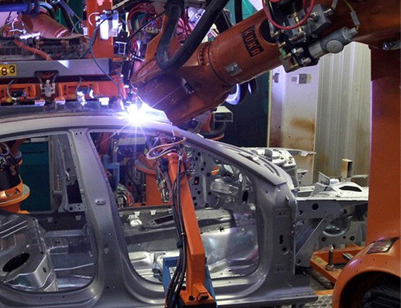 Application of plastic laser welding in automobile field